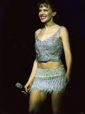 Kylie Minogue on Stage at Clyde Auditorium Glasgow, March 2001 Photographic Print