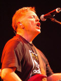 Bernard Sumner, Lead Singer of New Order at the Glastonbury Festival, June 2005 Photographic Print