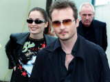 Jim Corr and His Sister Caroline from the Group the Corrs at the Radio One Day at Irvine, July 2000 Fotografie-Druck