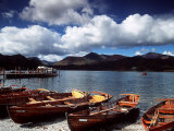 A Boat Landing at Derwent Water Near Keswick in Cumbria Photographic Print