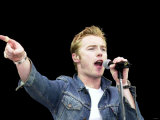 Singer Ronan Keating at the Party in the Park Concert in Hyde Park, London, July 2000 Lámina fotográfica