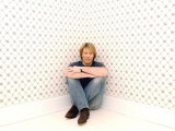 American Rock Star Jon Bon Jovi at His Home in New Jersey, New York, March 2004 Photographie