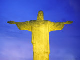 Statue of Christ, Rio de Janeiro, Brazil Photographic Print by Gavin Hellier