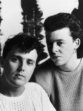 Roland Orzabal and Curt Smith are the Pop Group Tears for Fears Fotografická reprodukce