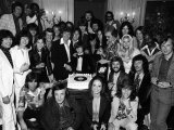 Mickie Most at His Party at Les Ambassadors Club in London, July 1974 Photographie