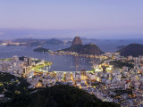 Botafogo and Sugarloaf Mountain from Corcovado, Rio de Janeiro, Brazil Fotografiskt tryck av Demetrio Carrasco Botafogo and Sugarloaf Mountain from Corcovado, Rio de Janeiro, Brazil Fotografiskt tryck av Demetrio Carrasco