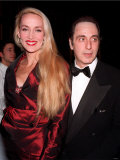 Al Pacino and Model Jerry Hall, Wife of Rolling Stones Mick Jagger, January 1997 Photographic Print