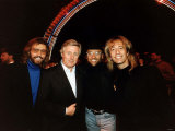 Michael Aspel of This is Your Life with Guests Bee Gees Barry Gibb Maurice Gibb and Robin Gibb Photographie