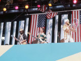 Beach Boys on Stage Photographic Print