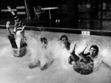 Bay City Rollers Take the Plunge Photographic Print