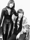 Peter Gabriel with His Wife Jill Fotografická reprodukce