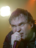 Singer Meatloaf Performs at the Belfast Odyssey, December 2003 Fotografisk tryk