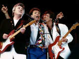 Cliff Richard Reunites with Bruce Welch and Hank Marvin of His Old Group the Shadows Photographie