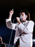 David Essex Singing on Stage Fotografie-Druck
