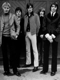 Bee Gees Vince Melouney, Colin Peterson, Barry Gibb, Robin Gibb, Maurice Gibb 1968 Lámina fotográfica