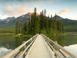 Pyramid Lake, Jasper National Park, Alberta, Rockies, Canada Photographic Print by Peter Adams