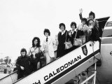 The Osmonds Family Pop Group Arriving at Gatwick Airport Photographic Print