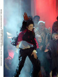 Michael Jackson at the Brit Awards 1996 Where He Won a Special Award for Artist of a Generation Lámina fotográfica Michael Jackson at the Brit Awards 1996 Where He Won a Special Award for Artist of a Generation Lámina fotográfica