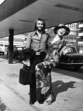 Lulu with Husband Maurice Gibb of the Bee Gees Photographie