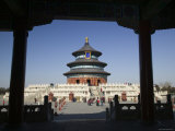 China, Beijing, Temple of Heaven, Hall of Prayers For Good Harvests Photographic Print by Walter Bibikow