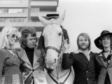 Abba the 1970s Swedish Pop Group Consisting of Benny Frida Bjorn and Anna Fotoprint