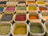 Turkey, Mediterranean Coast, Antalya Province, Kas, Spices in Market Photographic Print by Jane Sweeney