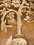 Eastern Turkey, Dogubayazit, Ishak Pasa Palace Courtyard, Tomb Decorated with Seljuk Carvings Photographic Print by Jane Sweeney