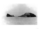 Crescent City, CA - View of Emidio Tanker Shipwreck Posters