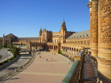 Plaza de Espana, Seville, Spain Photographic Print by Alan Copson