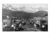 Cordova, Alaska - A June Midnight View of the City Posters