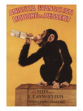 Italy - Anisetta Evangelisti Liquore da Dessert Promotional Poster Kunstdrucke