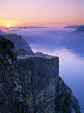 Preikestolen, Lysefjorden, Norway Photographic Print by Doug Pearson