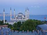 Blue Mosque, Sultanahmet, Istanbul, Turkey Photographic Print by Gavin Hellier