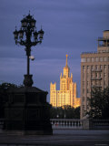 Varshava Appartment Building, Moscow, Russia Photographic Print by Jon Arnold