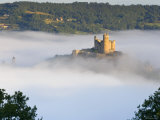 Najac Village and Casle, Aveyron, Midi-Pyrenees, France Photographie par Peter Adams