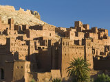 Kasbah, Ait Benhaddou, Atlas Mountains, Morocco, North Africa Photographic Print by Walter Bibikow