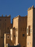 Taourirt Kasbah, Old Glaoui Tribe Building, Ouarzazate, Atlas Mountains, Morocco, North Africa Photographic Print by Walter Bibikow