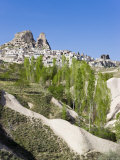 The Rock Castle of Uchisar, Cappadocia, Anatolia, Turkey Photographic Print by Gavin Hellier