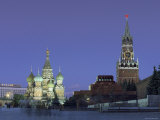St. Basil'S, Red Square, Moscow, Russia Photographic Print by Jon Arnold