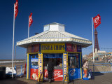 Kiosk, Blackpool Pier, Blackpool, Lancashire, England Photographie par Peter Adams