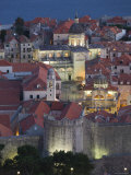 Croatia, Southern Dalmatia, Dubrovnik, Old Town Photographic Print by Walter Bibikow