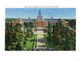 Hartford, Connecticut - Exterior View of Aetna Life Insurance Building Art