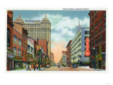 Buffalo, New York - Northern View of Main Street Posters