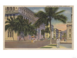 Honolulu, HI - View of Bishop St. Photo