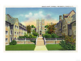 Ithaca, New York - Cornell University Baker Court Scene Posters