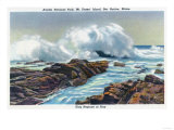 Bar Harbor, Maine - View of the Surf Posters