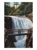 Colorado Springs, CO - Ramona, First of 7 Falls Posters Colorado Springs, CO - Ramona, First of 7 Falls Posters