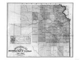Kansas - Panoramic Map Prints