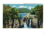 Ithaca, New York - View of Trihammer Falls, Cornell University Posters