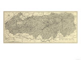 Great Smoky Mountains National Park - Panoramic Map Posters